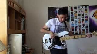 The 1975  Girls Bass Cover Tab in Description [upl. by Bithia]