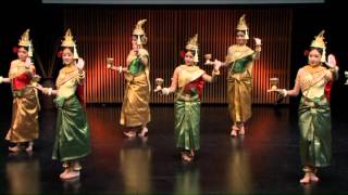 Robam Chun Por Blessing Dance Khmer Arts Academy at TEDxSoCal [upl. by Kyne]