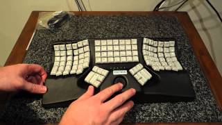 Unboxing a Maltron keyboard  dual handed 3D keyboard [upl. by Mera]