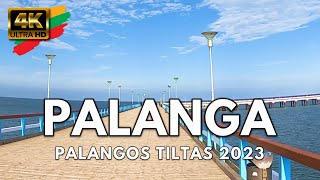 Palanga • Tiltas • Rugpjūčio 15 2023 • 4K Virtualus Turas • 🇱🇹 LITHUANIA [upl. by Nomzzaj269]