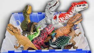 HUGE Jurassic World Rare Figure Haul  TRex Indominus Rex Hybrid Dinosaurs and More [upl. by Enoval]