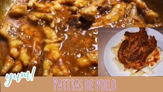 Receta de patitas de pollo 🐔 [upl. by Ibed802]