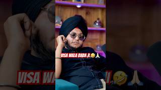 Visa wala Baba Ji 🤣 Purewal Parmjit amp Aman Aujla podcast comedy funny [upl. by Ladew322]