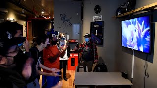 Mr Sakurai Presents quotSoraquot for Super Smash Bros Ultimate Live Reactions at Waypoint Cafe NYC [upl. by Moseley]