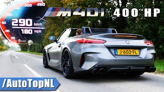 400HP BMW Z4 M40i Mosselman  0290 ACCELERATION POV amp REMUS EXHAUST SOUND by AutoTopNL [upl. by Aietal]