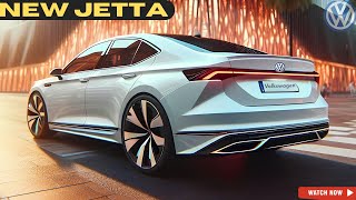 Finally REVEAL 2025 Volkswagen Jetta Compact Sedan  FIRST LOOK [upl. by Lamek]