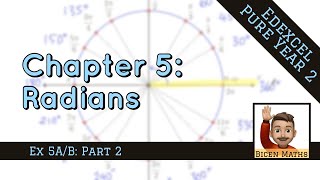 Radians 2 • Converting between Degrees and Radians • P2 Ex5AB • 💡 [upl. by Subir238]