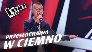 Natan Gryga  „Queens of Kings”  Przesłuchania w ciemno  The Voice Kids Poland 7 [upl. by Deeas723]