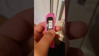 How to set up Pedometer watch [upl. by Garlan]