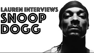 SNOOP DOGG INTERVIEW 2006  Lauren Toyota [upl. by Nylarad353]