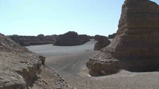 Yadan Geolocical National ParkSilk RoadGansuChina travel video by mickspatzmp4 [upl. by Annoel809]