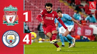 Highlights Liverpool 14 Manchester City  Reds beaten at Anfield [upl. by Dupuis]