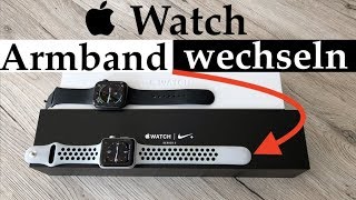 Apple Watch Armband wechseln  so einfach gehts [upl. by Nnyllatsyrc757]