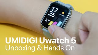 UMIDIGI Uwatch5 Unboxing amp Hands On  Stay Young Keep Moving [upl. by Hewett]