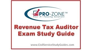 Revenue Tax Auditor Exam Study Guide [upl. by Nerej226]