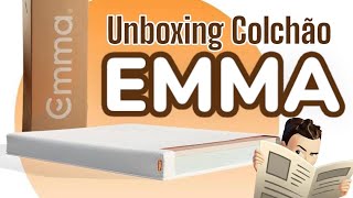 Colchão EMMA One light Unboxing [upl. by Rimma]