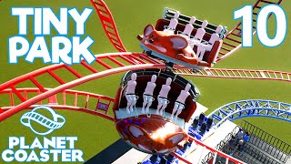 Planet Coaster TINY PARK  Part 10  SPINNING MOUSE COASTER [upl. by Lleynod]