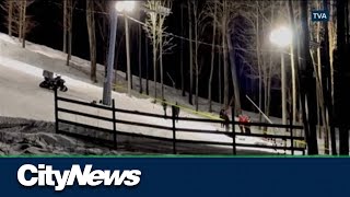 Young snowboarder dies in Bromont ski hill accident [upl. by Enelkcaj]