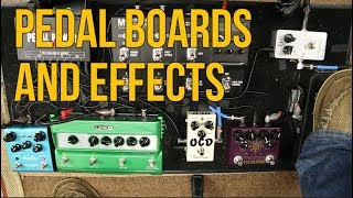 Marty Schwartzs Pedal Board of Guitar Effects [upl. by Anyalram]