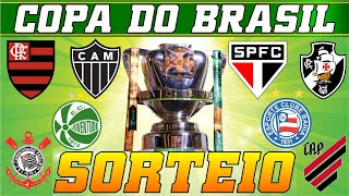 COPA DO BRASIL 2024  SORTEIO QUARTAS DE FINAL [upl. by Urien]