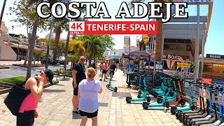 TENERIFE  COSTA ADEJE  Showing the Current Appearance ☀️ 4K Walk ● April 2024 [upl. by Ramah]