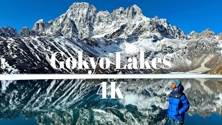 The Gokyo Lakes Trek  March 2024  10 Days  4K [upl. by Auqcinahs]