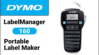 DYMO LabelManager 160 4K Detailed Setup amp Review  Unboxing Portable Label Maker [upl. by Anitap]