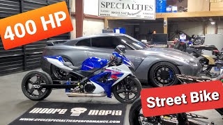 What goes into building a 400 HP Street Bike [upl. by Mccartan]