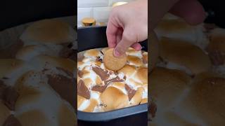 Air fryer s’mores dip shorts [upl. by Ititrefen]