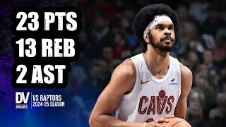 Jarrett Allen vs Raptors 23 pts 13 reb 2 ast  Nov 24 2024  Regular Season [upl. by Ahseele]