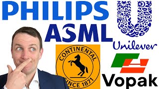 10 Europe Stocks Continental ASML VOPAK PHILIPS UNILEVER part 1 [upl. by Notlih355]