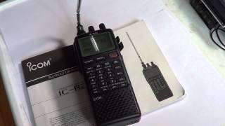 Icom IC R20 Review part 1 [upl. by Evod]