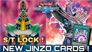 JINZO Deck   NEW Jinzo Cards  YuGiOh Duel Links [upl. by Venable]