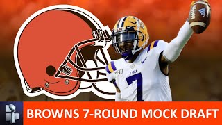 Browns Mock Draft Full 7 Round 2020 NFL Mock Draft For The Cleveland Browns [upl. by Eatnoid653]