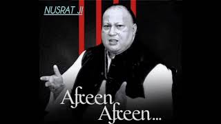 Afreen afreenusne jana ki Nusrat fateh Ali khana song NUSRAT FATEH ALI KHANA SONGby Nusrat ji [upl. by Earas972]