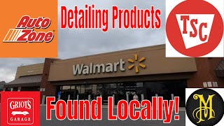 The BEST And WORST Detailing Products Found LOCALLY WalMart Autozone Advanced Harbor Freight [upl. by Anirok]