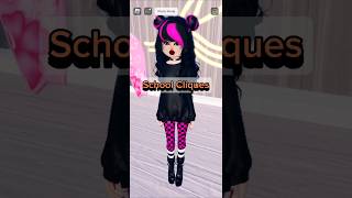 School Cliques Dress To Impress roblox robloxedit robloxtrend hiphop dtiroblox rapfans fyp [upl. by Beitris]