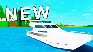 Roblox Brookhaven 🏡RP OCEAN YACHT amp PROP UPDATE OUT NOW [upl. by Efi]