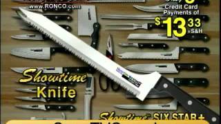 Ronco 6 Star Knives  As Seen on TV Knives [upl. by Annahavas]