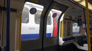 London Underground Piccadilly Line Ride Earls Court to Barons Court 26 August 2020 [upl. by Attelocin894]