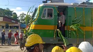 1st AC Loco movemet HHP diesel loco shed hubli INDIAN RAILWAY [upl. by Luar263]