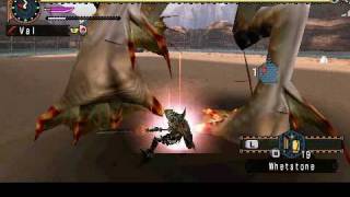 MHP2GMHFU HR7 Plesioth at Water Arena VS Longsword [upl. by Hanikahs]