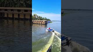 Backwater Houseboat Ride Kumarakom travel shorts boats kerala [upl. by Cazzie373]