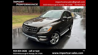 2012 MercedesBenz ML 350 [upl. by Eiramlatsyrk]