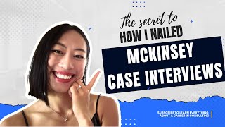 THIS Method improved my case interview success rate by 90  McKinsey consultant tip sharing [upl. by Jayme]