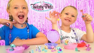 Opening Twisty Petz Babies Mini Twisty Pet Toys [upl. by Agathe]