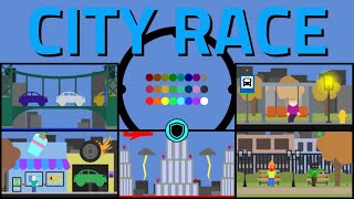 24 Marble Race EP 22 City Race [upl. by Tema]