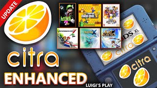 UPDATE Citra Enhanced New 3DS Emulator For Android amp PC Games Tested Citra fork [upl. by Adelheid]