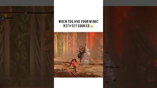 When you and your Mimic both get cooked🥲 eldenring eldenringclips eldenringmemes gaming shorts [upl. by Lizned]