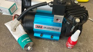 ARB Air Compressor REBUILD Problems and FIXES Full FEEDBACK info ckma12 24 [upl. by Ahc]